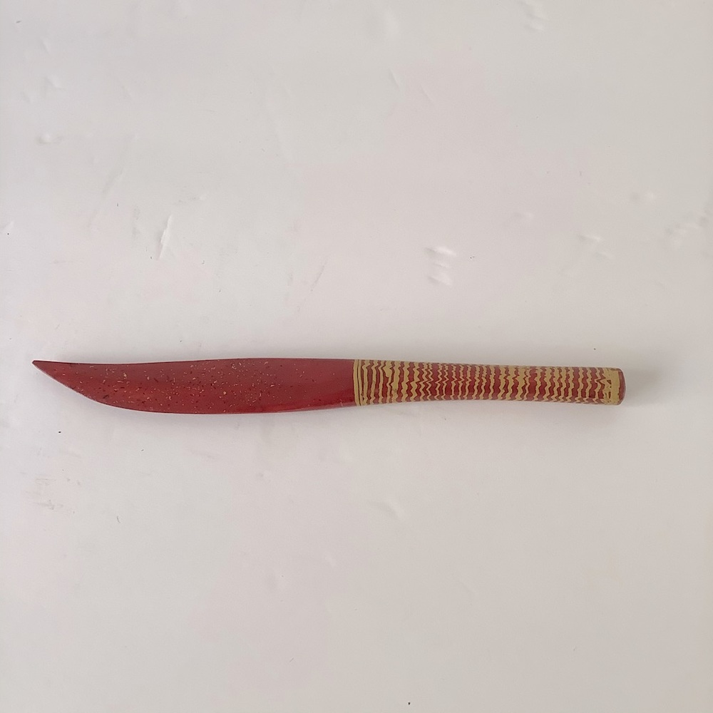 Vintage wood letter opener